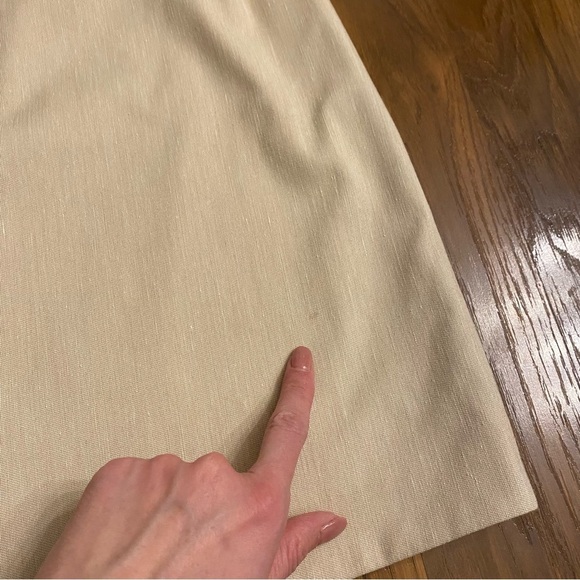 3/$15 Gianni Bini Pencil Skirt Tan Beige size 2 small - Picture 6 of 6